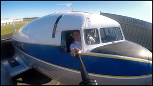 Andrew Underwood Selfie Douglas DC-3 Inspired Pilot Podcast episode 21